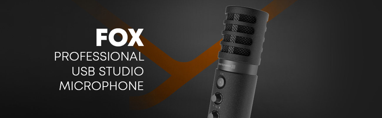 FOX Professional USB studio microphone